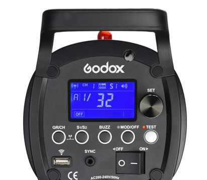 Спалах студійний Godox QS400II